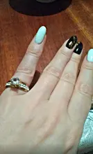 DOTIFI 316L anillos de acero inoxidable para mujeres clásico elevado 4 diente único Zirconia boda anillo de la joyería