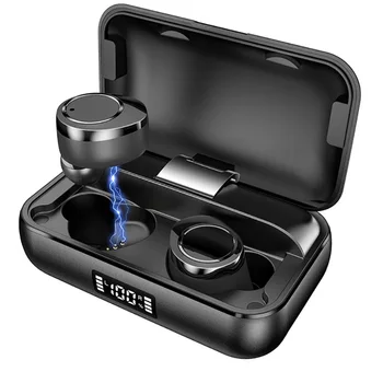 

20PCS X13 5.0 Bluetooth Earphones Stereo Headset Wireless earphones IPX7 Waterproof Earphone 5000mAh LED Smart Power Bank