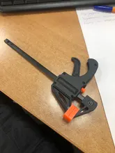 Clip de liberación rápida de trinquete de 4 pulgadas, barra de trabajo de madera, esparcidor, herramientas de mano, 1 ud.