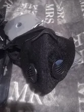 Máscara de cara de ciclista con filtros PM 2,5, Mascarilla anticontaminación con válvula de respiración de carbón activado para ciclismo