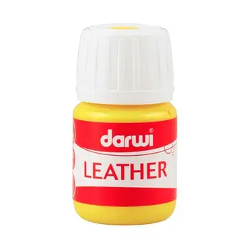

Da0420030 paint leather for skin/leatherette, 30 ml Darwi (720 yellow)