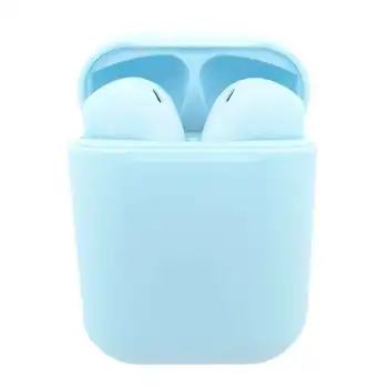 

Headphones innjoo go v4 blue - bt 5.1 tws-battery earpiece 30mah-charging case 400mah-lightning connector