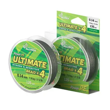 

Cord braided allvega "ultimate" 135 m 0,28mm (19.8 kg) 8556049878299
