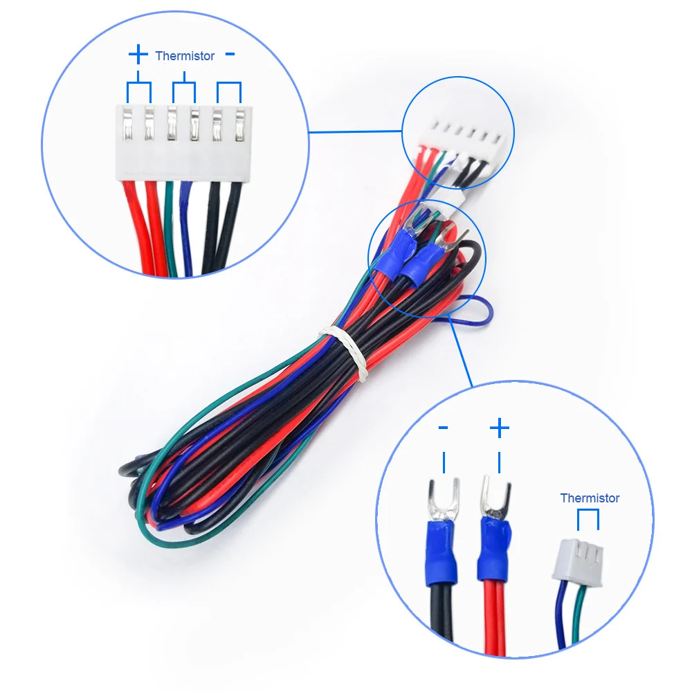 Alumínio Aquecido Kit Plataforma Cama Hotbed Plate Peças Impressora 3d Cabo de Fio Faça Você Mesmo Mk3 12v 24v Fit para Anet a8 a6 - Imagem 3