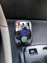 Mp3-Player Fm-Transmitter Auto-Fm-Modulator Fast-Charger Audio Handsfree QC3.0 Baseus