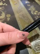 Pluma de grafiti para arte de uñas, pincel de dibujo de pintura impermeable, patrón de flores, herramientas de manicura de pluma, 1 ud.