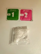 D001 100 unids/lote pendientes accesorios de la joyería de la bala de plástico de oreja/bloqueado pendiente DIY