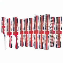 

Graffiti Hair Comb Professional Hairdressing Hairbrush Anti Static Detangler Hair Cutting Comb Tip Tail Combs for Hair