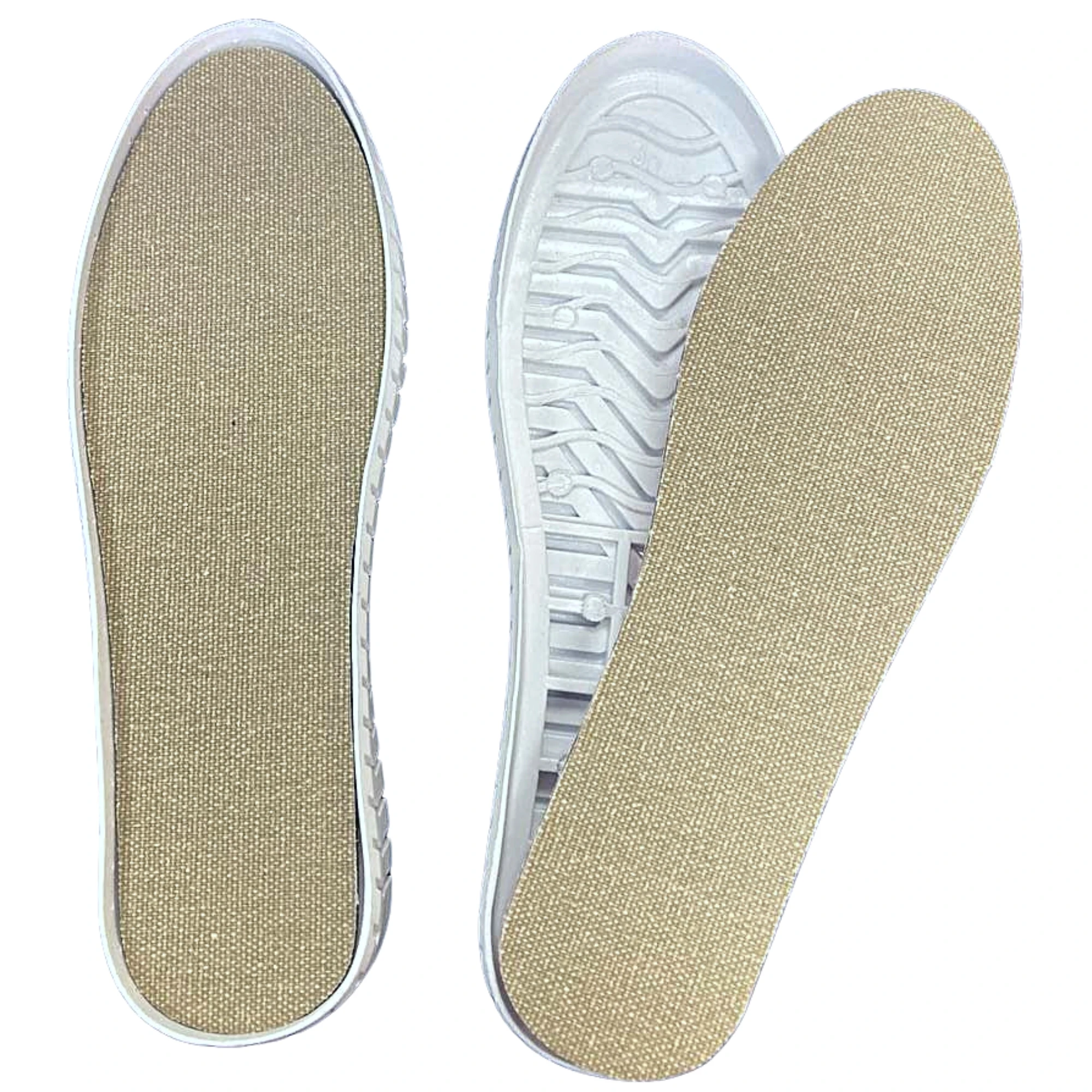 Ipekbazaar Lightweight & Quality White Knitted Shoes Sole For Hobby Hand Knitted Shoes Making TbnW104