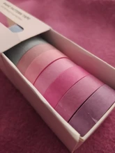 8 unidades/juego de cinta Washi de Color sólido, cinta adhesiva decorativa Kawaii, cinta adhesiva para diario de recortes, cinta de papelería