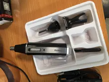 Kemei-cortadora de pelo eléctrica todo en uno para hombres, kit de aseo, recortador de barba, cejas, afeitadora para orejas