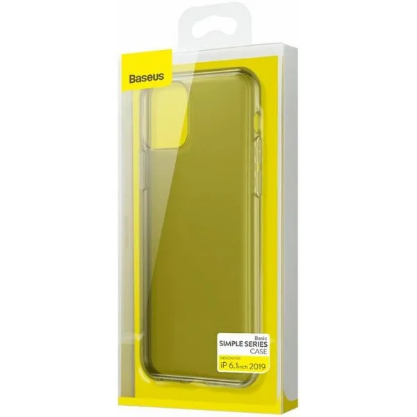 Чехол Baseus Simplicity Series For iP 6.1inch ARAPIPH61S-01(Прозрачно-черный