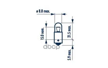 

Lamp t4w 24v NVA CP Narva Art. 17141