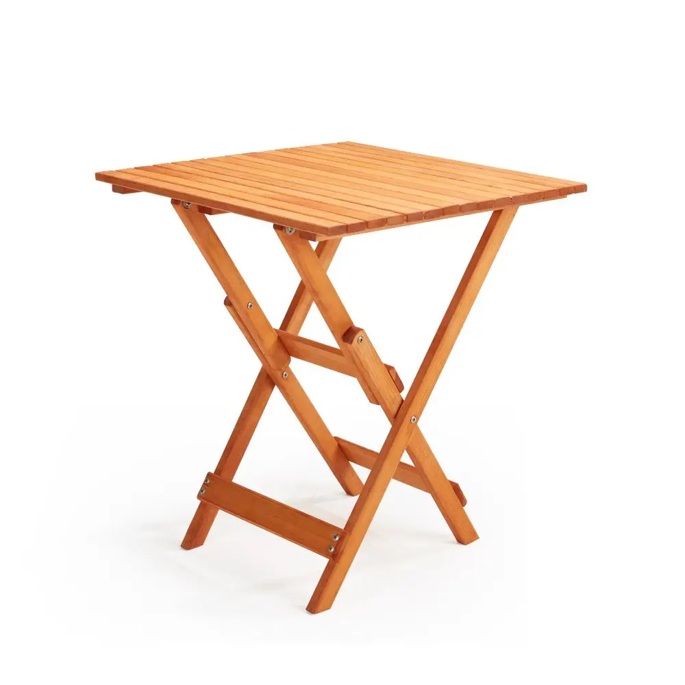 

Solid Wood Folding Tables Small Portable green Square Table For Camping Self-driving Tour Solid Wood Barbecue Picnic table