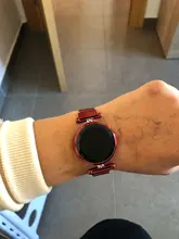 Relojes magnéticos digitales de lujo para mujer, de acero inoxidable, dorado, rosa, LED, de cuarzo, femenino