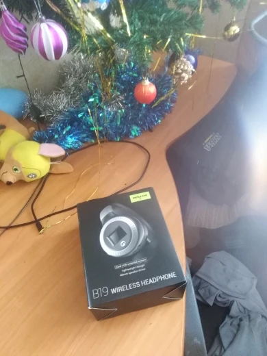 Отзыв о товаре Наушники ZEALOT B19 с ЖК-дисплеем, Hi-Fi стерео наушники, Bluetooth беспроводная гарнитура с микрофоном, FM-радио, слот для карт памяти TF от пользователя V***l