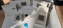 XIAOMI-termómetro Digital con Bluetooth 2, medidor de humedad Digital con pantalla LCD, Sensor inteligente inalámbrico de temperatura y humedad con batería