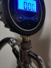 Manómetro Digital LCD para neumáticos de coche y motocicleta, medidor de aire PSI de 1/8 pulgadas NPT precisión: 0.01Bar, 0-200PSI