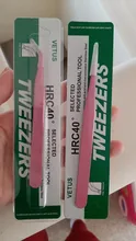 Pinzas de extensión de pestañas postizas 2 uds, pinzas profesionales Vetus, de acero inoxidable, pestañas de extensión, pinzas de maquillaje
