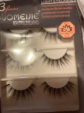 HBZGTLAD-3 pares de banda Invisible, transparente, 3D, pelo de visón, pestañas postizas finas naturales largas + pinzas