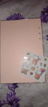 Cuaderno de hojas sueltas A5 A6, 40 hojas, recambio de papel, carpeta espiral, índice de páginas internas, planificador diario semanal mensual
