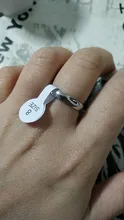 Anillos de acero inoxidable para mujer y hombre, joyería de moda lisa y sencilla, para boda, parejas, boda, Color plata