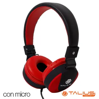 

HP5005 Talius headphones (Cable Jack 3.5mm) red-black