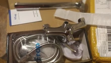 Shower Faucet Spray-Painting Bathroom-Tap Brass Frap White Outlet Body-Surface