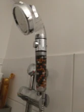 FILTER Shower-Head Adjustable Water-Saving High-Pressure Zloog New SPA 3-Modes Balls