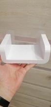 Shelf Bathroom Storage-Rack Shampoo Seasoning Self-Adhesive Kitchen White Wall-Mounted