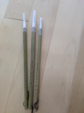 3 unids/set exquisito pinceles de caligrafía China pluma con Pelo de lana escribir cepillo chino pintura útiles escolares para estudiantes