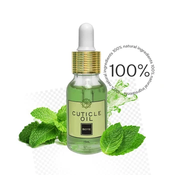 

BIETTE Cuticle Oil 15 ml Mint Natural ingredients Moisturizing and Nourising Nail care Anti-hangnails treatment
