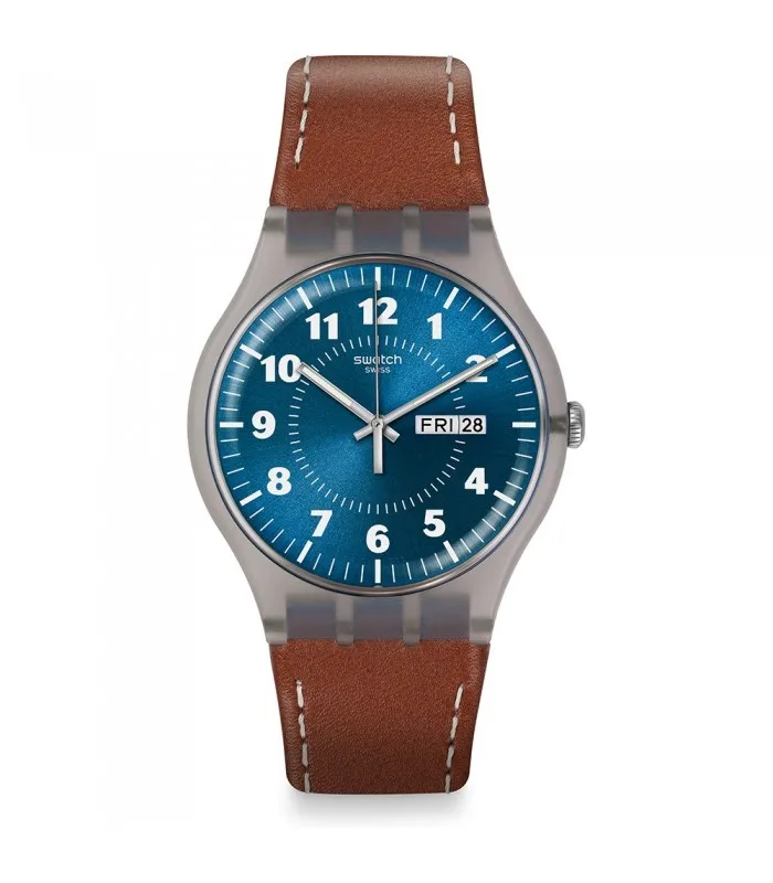 Часы swatch ORIGINALS новые GENT 41 мм VENT BRULANT SUOK709