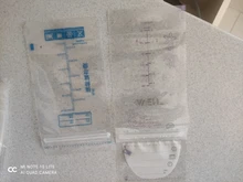 Bolsas de almacenamiento de leche materna para el congelador, etiquetas desechables de comida para bebé, seguro, 30 Uds.