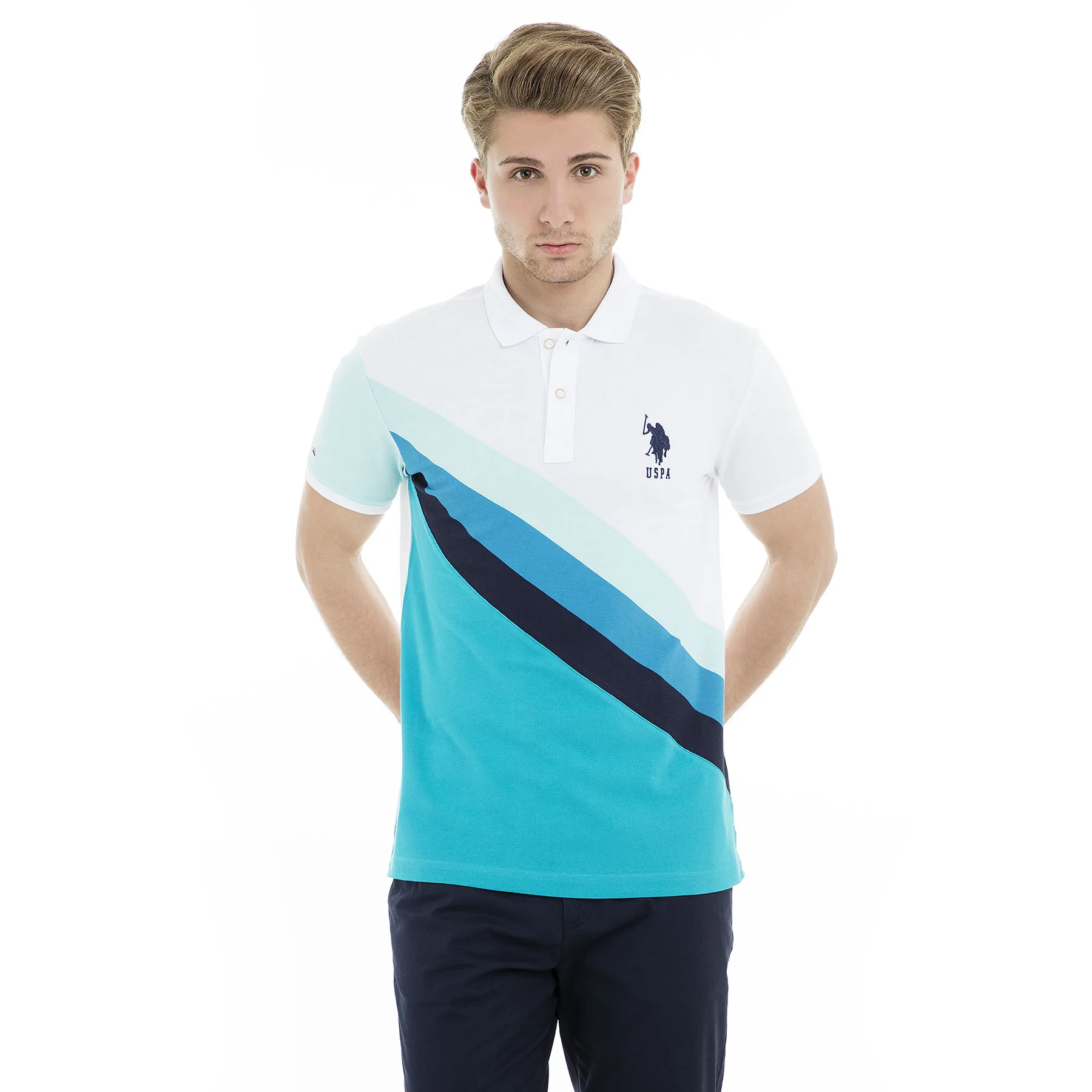 U. S. Polo футболки мужские shirirt G081SZ011 743994 | Мужская одежда