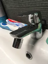 Grifo de latón para ahorro de agua, pulverizador de aireación, accesorio con giratorio de 360 grados