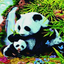 Алмазная мозаика GF 1456 Мама-панда 40*50