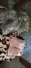 Zapatillas para bebé de algodón de unicornio, suaves, cálidas, de felpa, antideslizantes, de goma, para primavera y verano