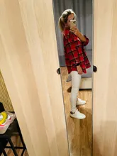 Oversized Shirts Clothing Tops Button Female Blouse Long-Sleeve Toppies Vintage Plus-Size