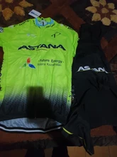 ASTANA-Ropa negra de ciclismo para hombre, camisetas de secado rápido, pantalones cortos para bicicleta de equipo, 9Dgel, para verano, 2020