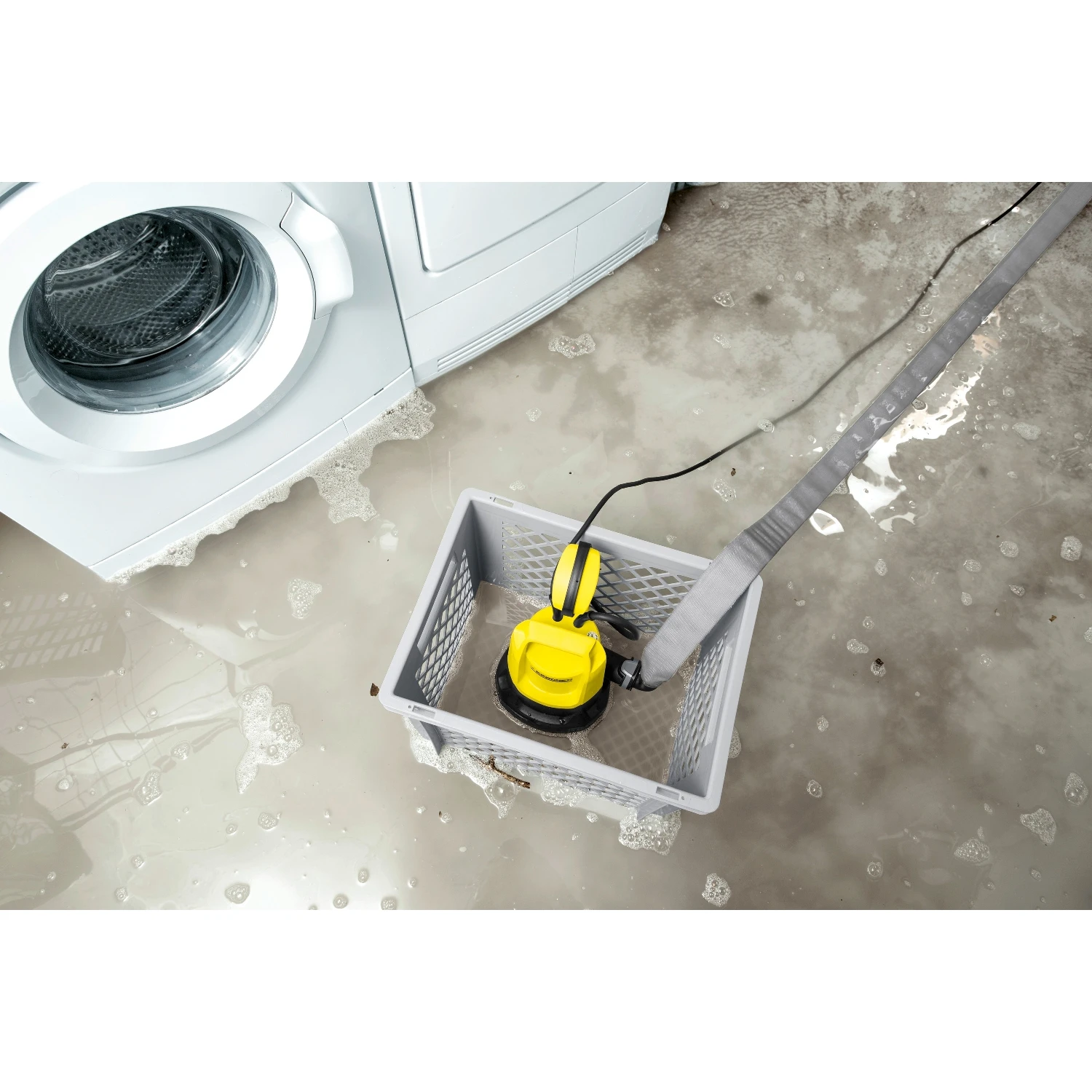 Насос погружной дренажный KARCHER Submersible Pump Box (мощность 500 Вт, пропускная способность 570  л/ч,  защита от сухого хода, автоматический контроль уровня воды)