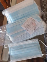 Mascarilla sanitaria desechable, anticontaminación, transpirable, a prueba de polvo, quirúrgica