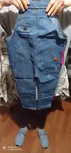 Children Overalls Denim Pants Spring-Trousers Baby-Boy Autumn Cotton Solid