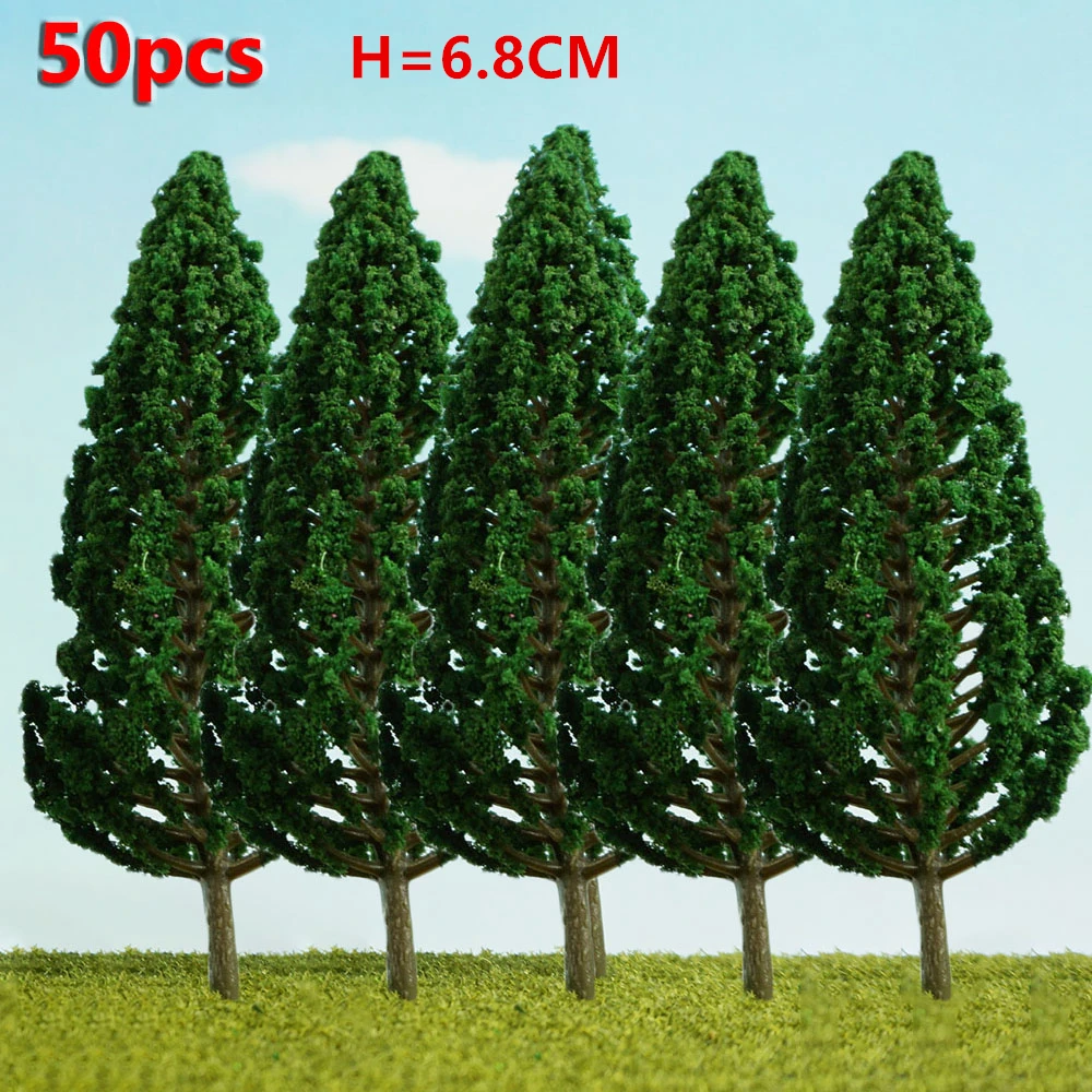 Trees Model Train Railroad Decor Scenery Landscape HO-OO Scale Building Static Grass Tufts Miniature Scenery Wildflowers Flower 