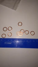 Flat-Ring-Gasket Hardware-Accessories Oil-Seal-Fittings Copper-Washer Solid Sump-Plug