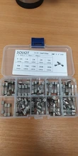 5x20mm-Fuse Assorted-Kits Fast-Blow 1A 5A 20A 3A 8A 100pcs/Lot-Set-Kit DIY