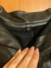 2020 Winter New Women Orange Color PU Bermuda Shorts Faux Leather Belted Shorts