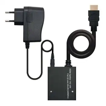 

Hdmi duplicator high speed nanocable 10.25.3502-one input/two outputs-power supply-Black-cable hdmi 50cm