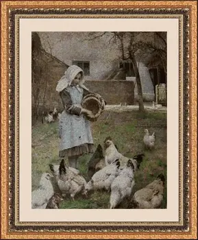 

CROSS STITCH KIT PANDATHREAD GREAT PAINTERS 32460