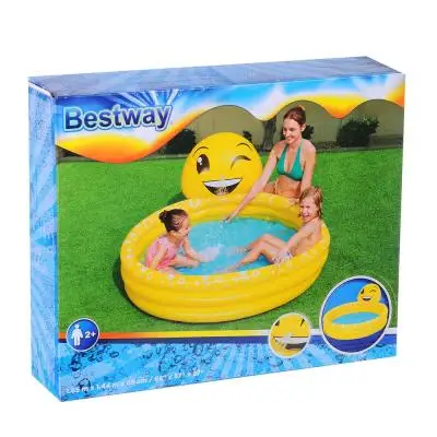 BESTWAY Бассейн детский PVC 165х144х69 см Emoji |Бассейн и аксессуары| |